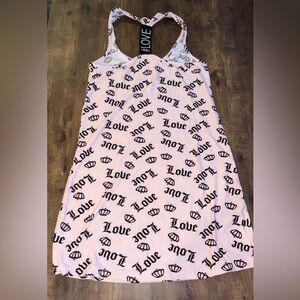 NWOT Not Tired Light Pink Razorback Nightgown